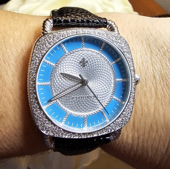 Elegant Judith Ripka Diamonique Watch